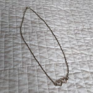 Two Hearts Necklace
